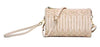 Riley Woven Herringbone Clutch/Crossbody/Wristlet Purse