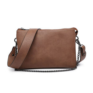 Izzy Chain Strap Clutch/Crossbody/Wristlet Purse