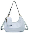 Jada Nylon Baquette Shoulder Handbag