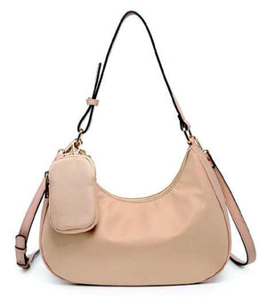 Jada Nylon Baquette Shoulder Handbag