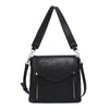 Lorelei Braided Edge Flapover Crossbody Handbag