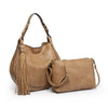 Eloise Tassel Hobo Handbag Set