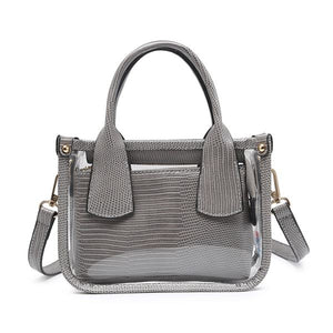 Stacey Clear Satchel Bag