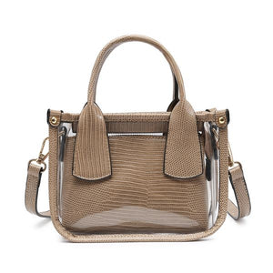 Stacey Clear Satchel Bag