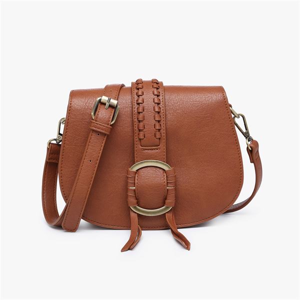 Georgie Braided Detail Saddle Bag