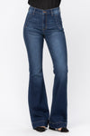 Hi Rise Trouser Flare Jeans