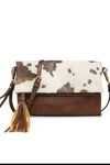 Austin Moriah Flapover Clutch Crossbody Purse