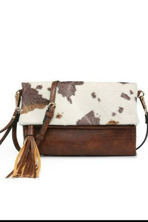 Austin Moriah Flapover Clutch Crossbody Purse