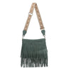 Sadie Fringe Crossbody Bag With Guitar Strap