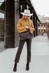 Sloane Braided Edge Crossbody Bag
