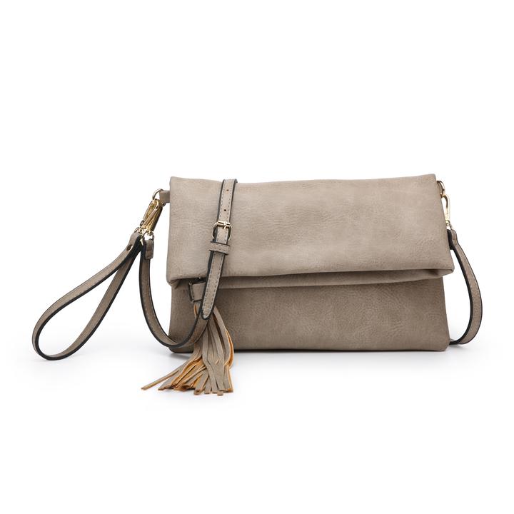 Austin Moriah Flapover Clutch Crossbody Purse