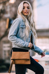 Austin Moriah Flapover Clutch Crossbody Purse