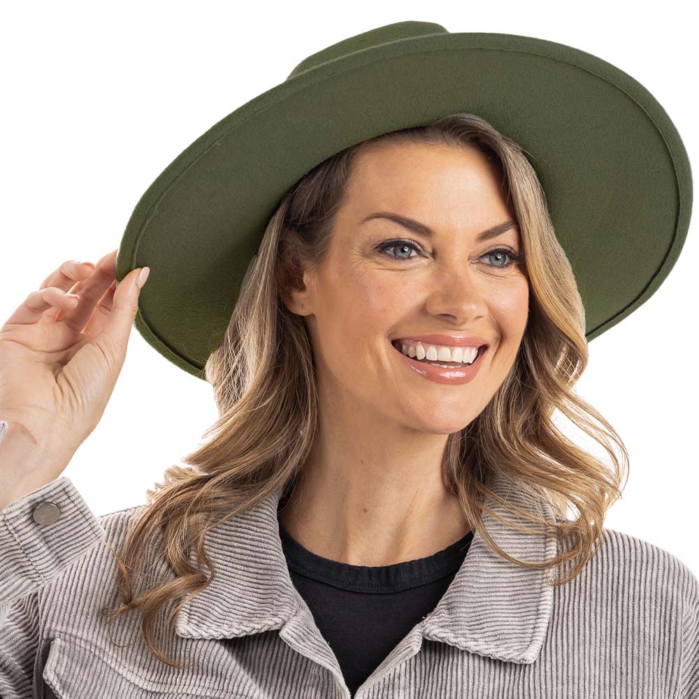 Felt Wide Brim Hat – Free Souls Boutique