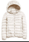 SC Packable Lightweight Puffer Jacket - Ivory