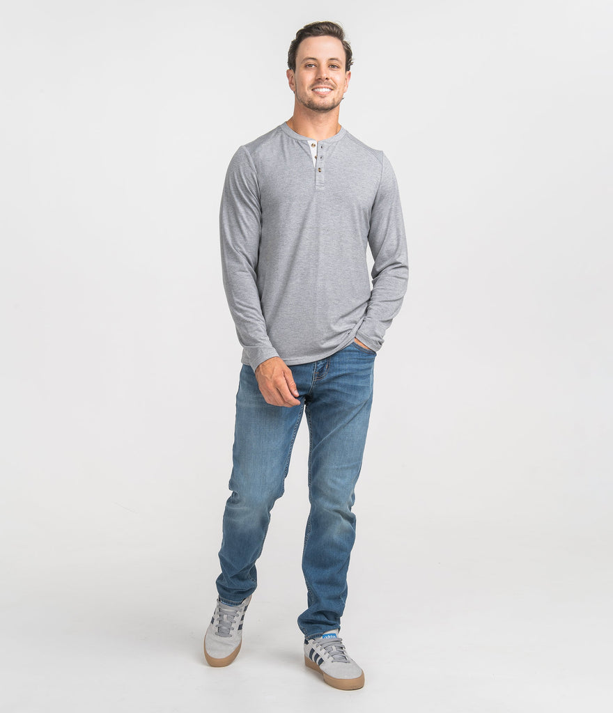 Max Comfort LS Henley Shirt