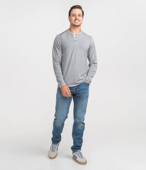 Max Comfort LS Henley Shirt