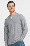 Max Comfort LS Henley Shirt