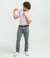 New Folly Pique Stripe Polo Shirt