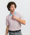 New Folly Pique Stripe Polo Shirt