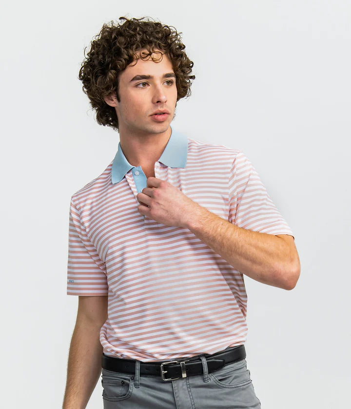 New Folly Pique Stripe Polo Shirt