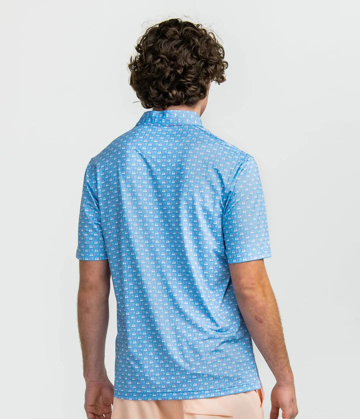 Par Fore Printed Polo Shirt