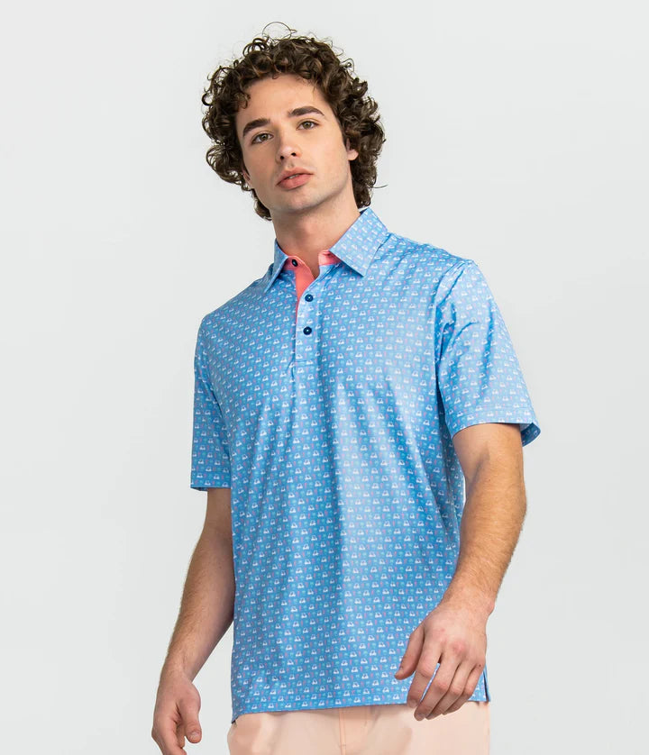 Par Fore Printed Polo Shirt