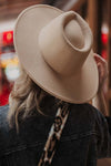 Felt Wide Brim Hat